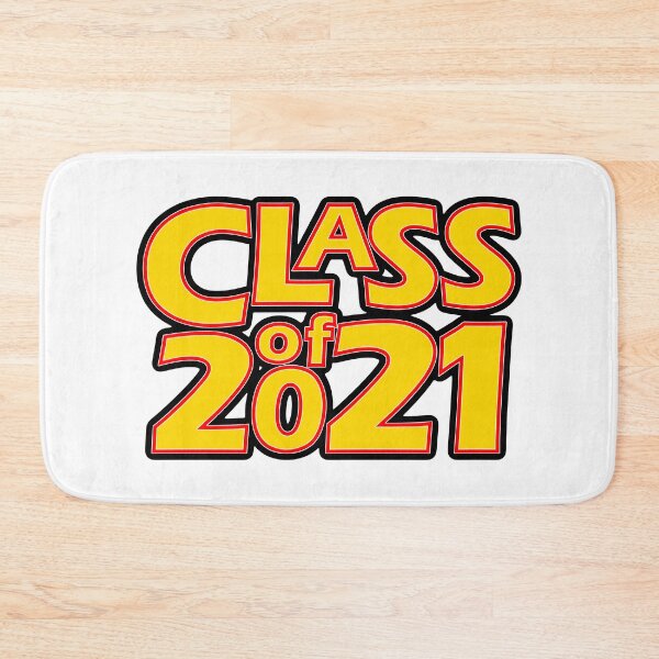 Item preview, Grad Class of 2021 Gold with a Bright Red Border designed and sold by gkillerb.
