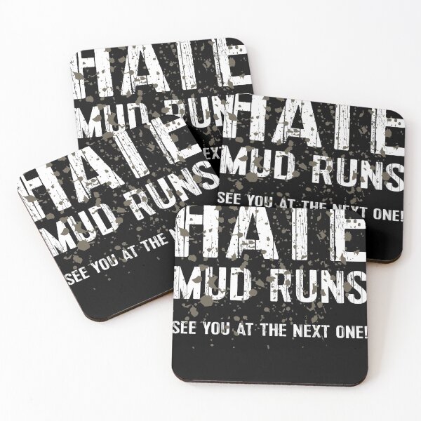 Item preview, Womens Mud Run Team Matching Marathon Runner 5K Gift Hate Mud Runs See You At The Next One designed and sold by brightandbold.
