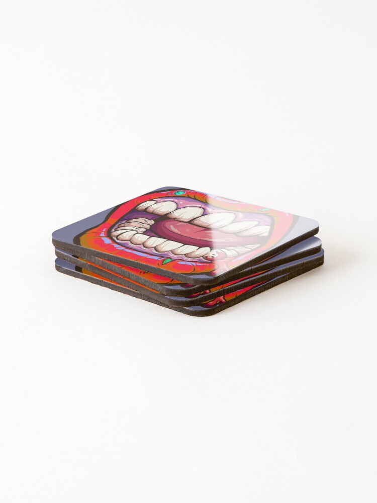 Thumbnail 4 of 5, Coasters (Set of 4), Grrr designed and sold by Rusembell.