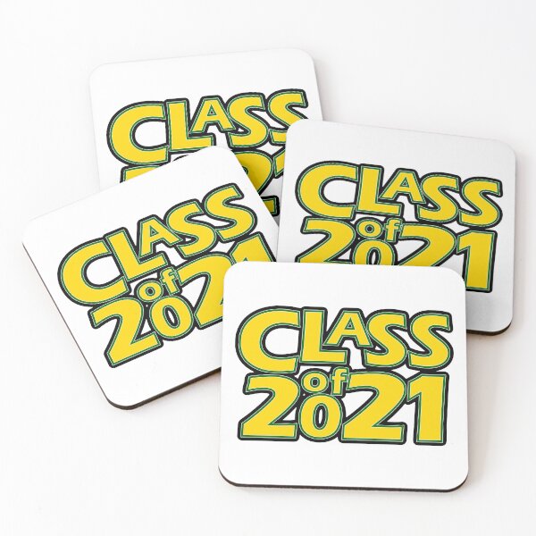 Item preview, Grad Class of 2021 Gold with a Dark Green Border designed and sold by gkillerb.