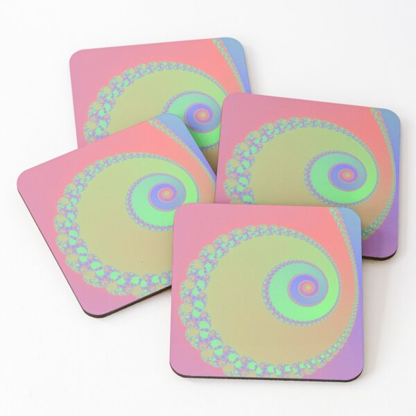 Item preview, Remolino fractal en colores pastel designed and sold by Christian Fasy.