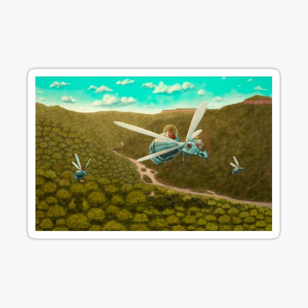 they come to seek refuge in this canyon of the chicamocha river Sticker