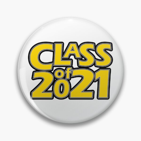 Artikelvorschau, Grad Class of 2021 Gold with a Grey Border entworfen und verkauft von gkillerb.