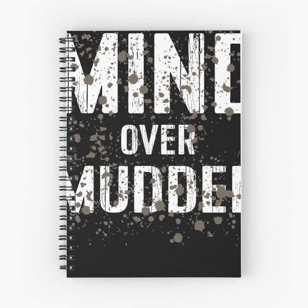 Item preview, Womens Mud Run Team Matching Marathon Runner 5K Gift Mind Over Mudder designed and sold by brightandbold.