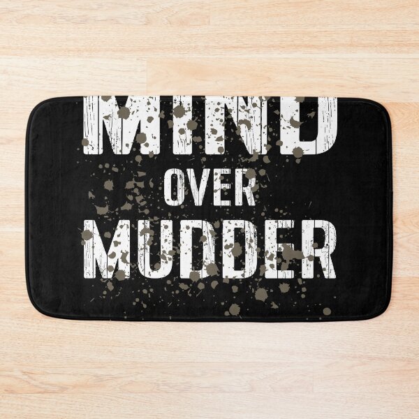 Item preview, Womens Mud Run Team Matching Marathon Runner 5K Gift Mind Over Mudder designed and sold by brightandbold.