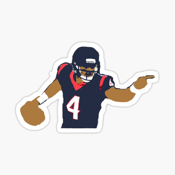 Deshaun Watson Houston Texans QB' Sticker for Sale by brockveit