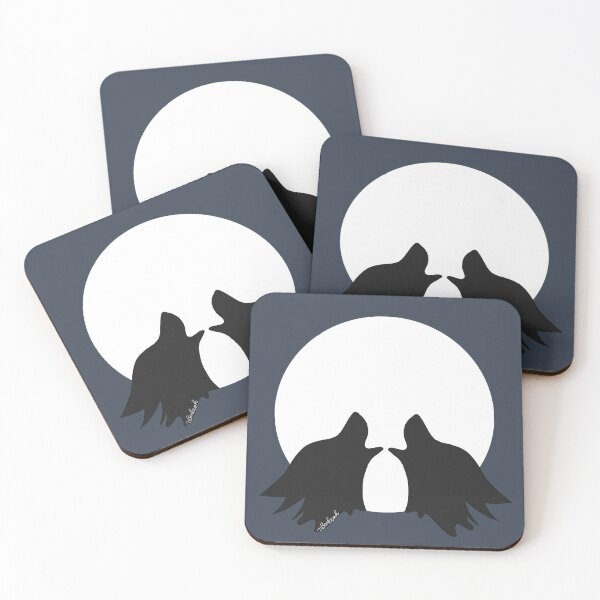 Item preview, Moon wolves designed and sold by zib.art.