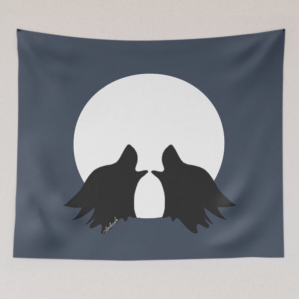 Item preview, Moon wolves designed and sold by zib.art.