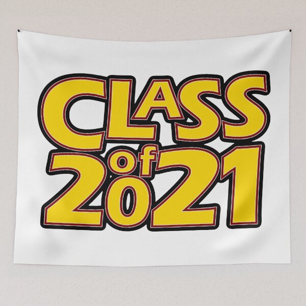Item preview, Grad Class of 2021 Gold with a Maroon Border designed and sold by gkillerb.