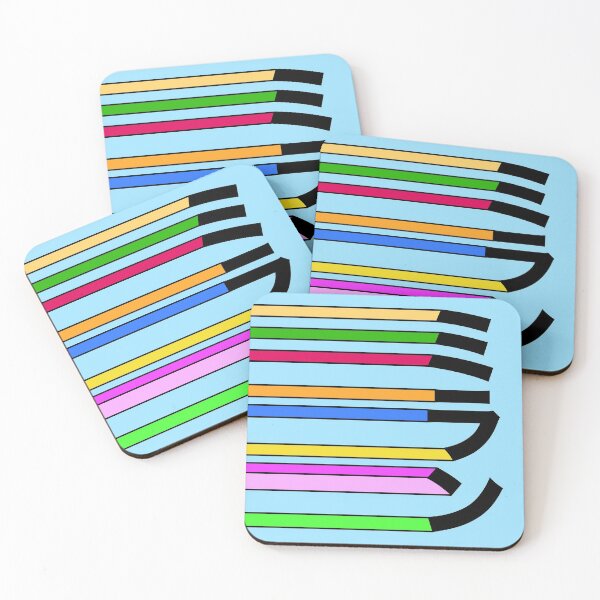 Item preview, Miran Funky Colours, Kawaii Style Art Design Calligraphy  designed and sold by etoide.