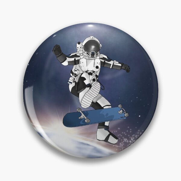 Item preview, SKATEBOARDING ASTRONAUT designed and sold by krndraws.