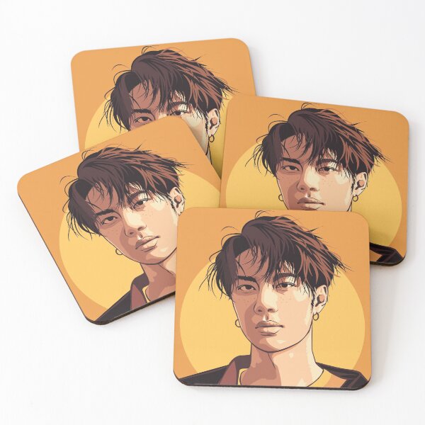 Item preview, Wang Yibo. Vector portrait designed and sold by akvamarinka.