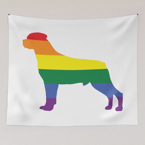 Item preview,  rottweiler rainbow designed and sold by Babmk.