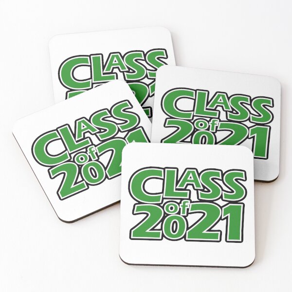 Item preview, Grad Class of 2021 Green with a White Border designed and sold by gkillerb.