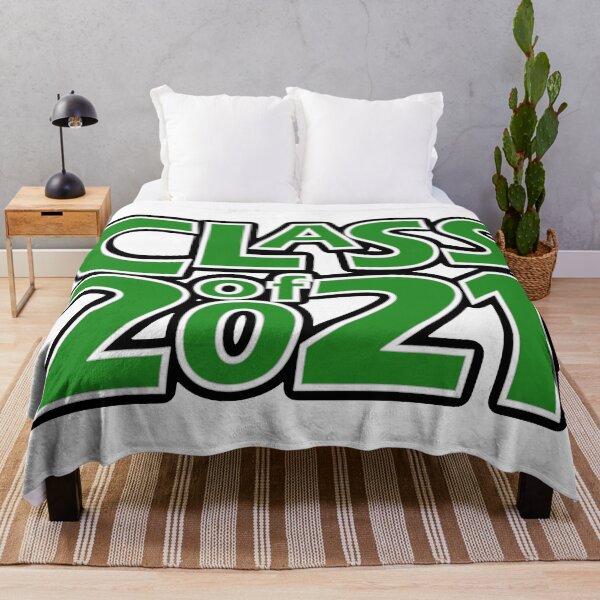 Artikelvorschau, Grad Class of 2021 Green with a White Border entworfen und verkauft von gkillerb.