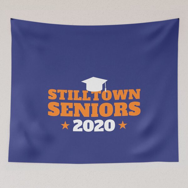 Item preview, Dynamic Seniors school Quarantined Funny College Graduation Gift designed and sold by hasnimed.