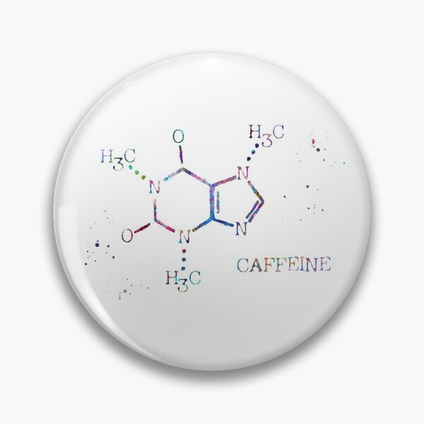 Item preview, Caffeine Molecule Formula designed and sold by EvasDreams.
