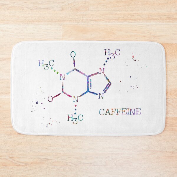 Item preview, Caffeine Molecule Formula designed and sold by EvasDreams.