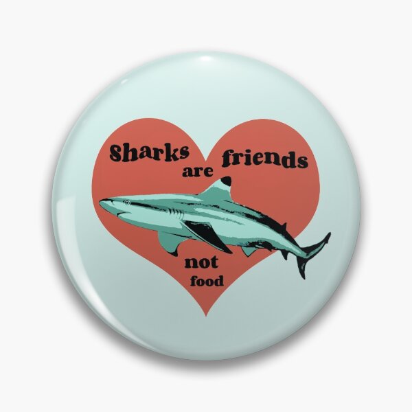 Item preview, Sharks Are Friends, Not Food designed and sold by Laneyrustin.