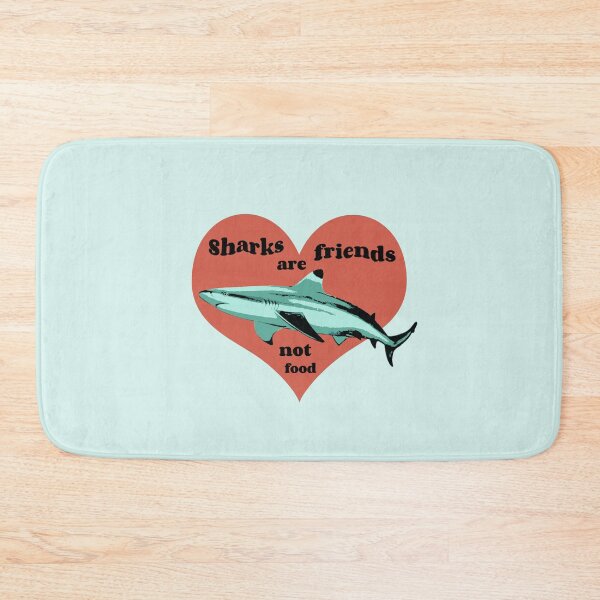Item preview, Sharks Are Friends, Not Food designed and sold by Laneyrustin.