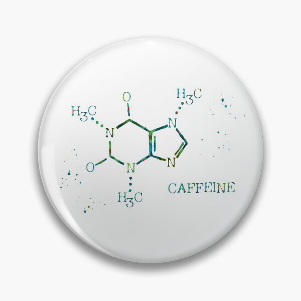 Item preview, Caffeine Molecule Formula designed and sold by EvasDreams.