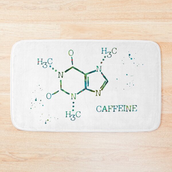 Item preview, Caffeine Molecule Formula designed and sold by EvasDreams.