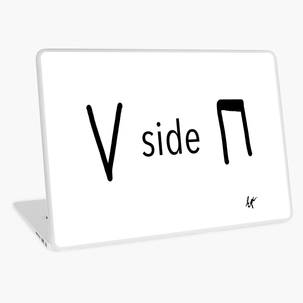 upside-down-bow-notation-for-string-musicians-laptop-skin-for-sale