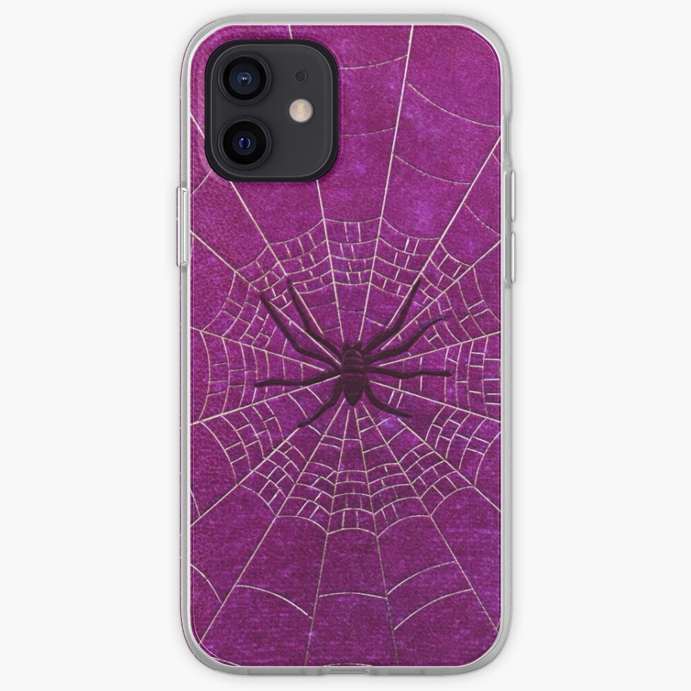 The Spiderweb Book in Pink iPhone Case & Cover