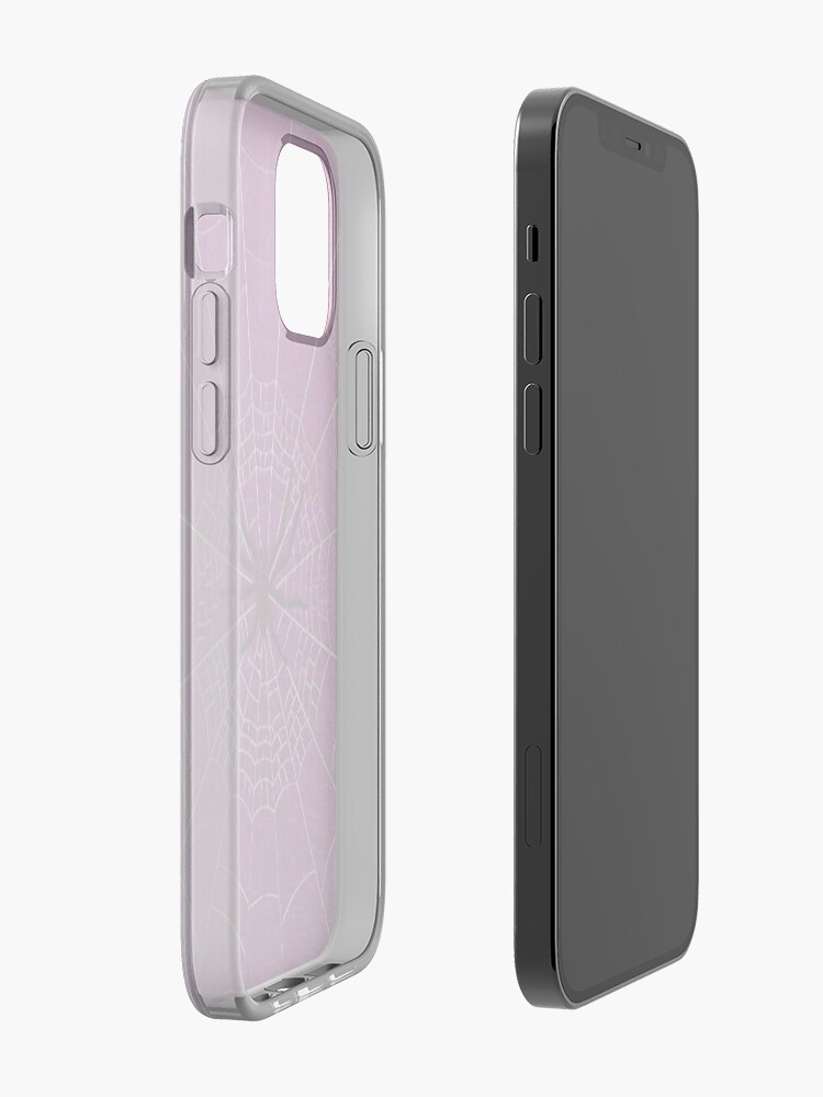 Alternate view of The Spiderweb Book in Pink iPhone Case & Cover