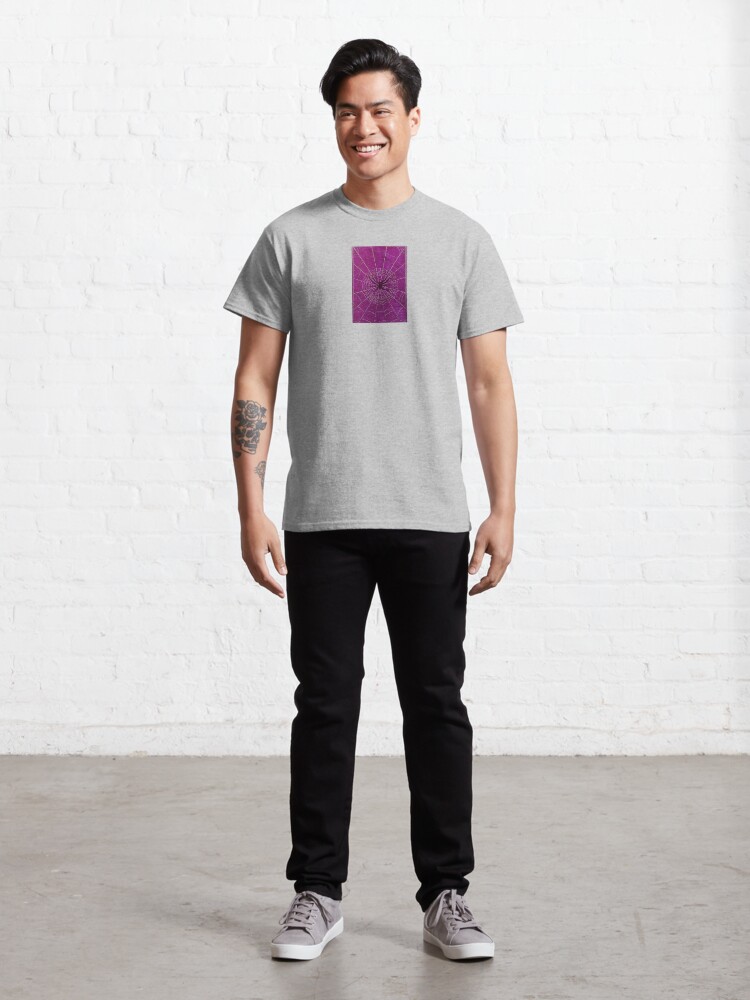 Alternate view of The Spiderweb Book in Pink Classic T-Shirt
