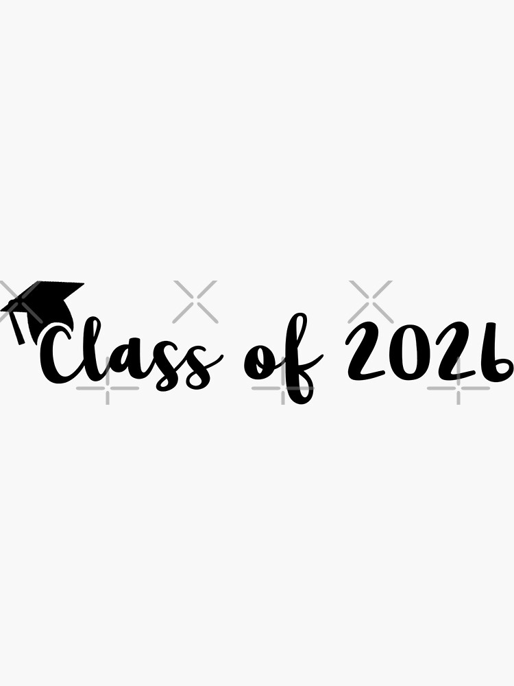 Class Of 2026 Sticker For Sale By Phoebesstore Redbubble 1952