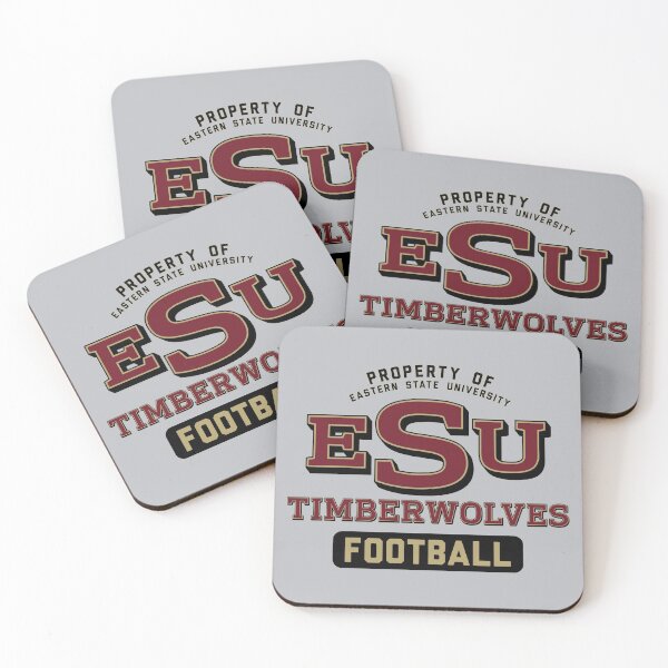 Item preview, ESU Timberwolves Football designed and sold by A Brand With No Name.