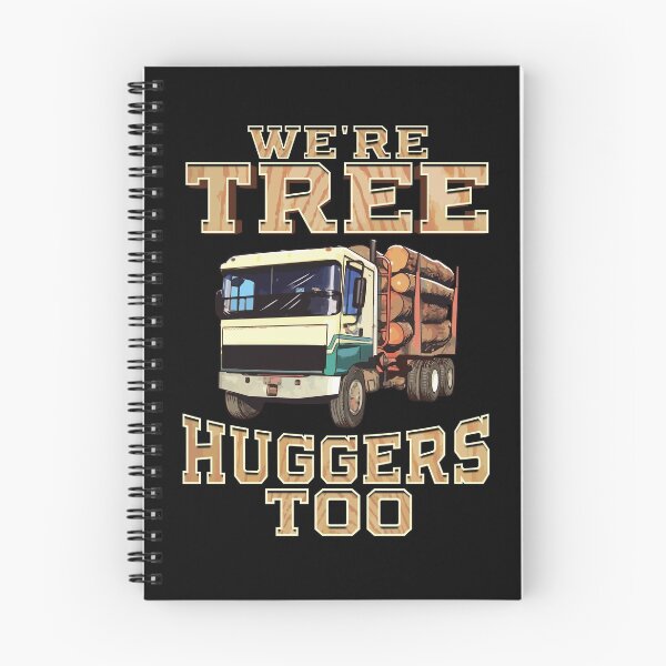 Item preview, Tree Hugger With A Truck Shipping Wood designed and sold by UniQueensShop.