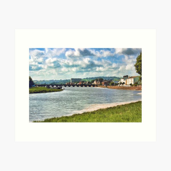Item preview, Barnstaple Long Bridge designed and sold by Avril Harris.
