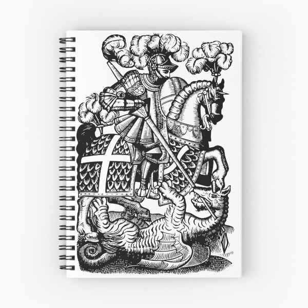 Item preview, Knight and Dragon middle Ages designed and sold by evgenyi88.