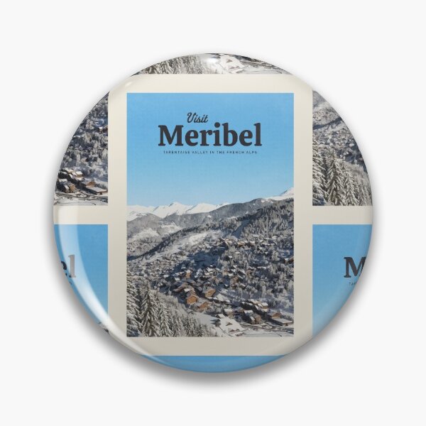 Item preview, Visit Meribel designed and sold by Mercury Club.