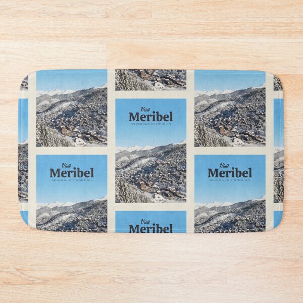 Item preview, Visit Meribel designed and sold by Mercury Club.