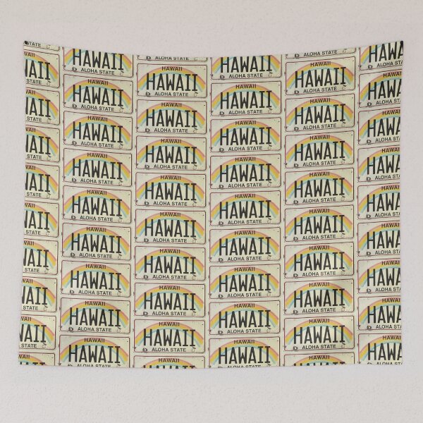 Item preview, Vintage Hawaii License Plate Hawaii designed and sold by northshoresign.