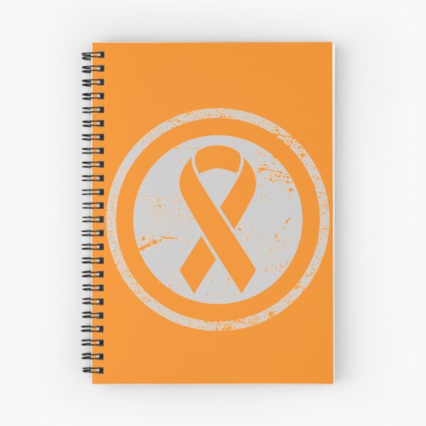 Item preview, Vintage Orange Awareness Ribbon Graphic designed and sold by Ripper19.