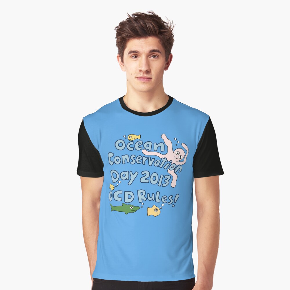 New girl ocean conservation day shirt Clearance