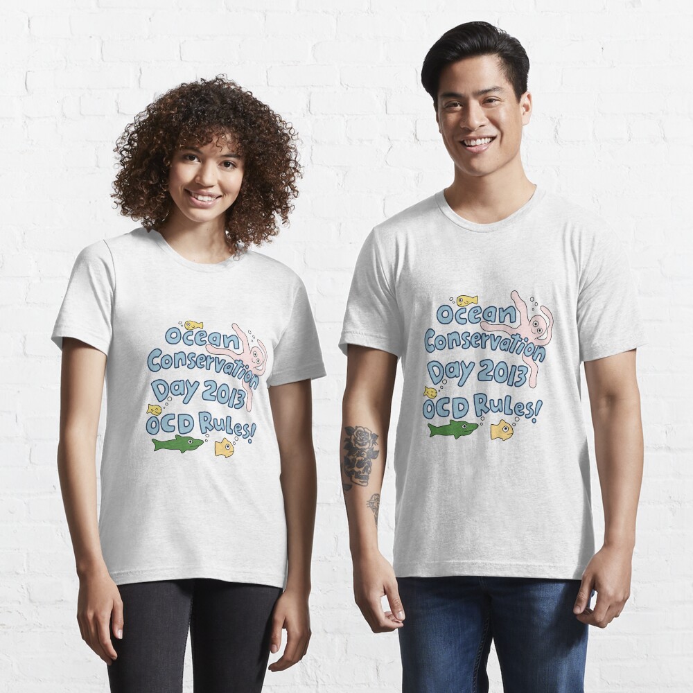 New girl ocean conservation day shirt Clearance