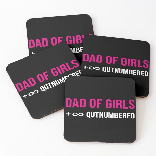Item preview, Dad Of Girls Outnumbered  For Dad designed and sold by abdellaoui.