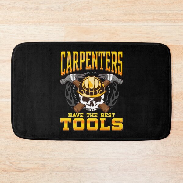 Item preview, Funny Cool Carpenters Skull Best Tools Hammers designed and sold by UniQueensShop.