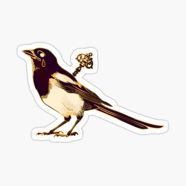 Magpie - One for Sorrow Sticker
