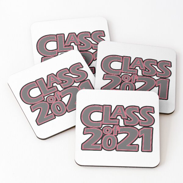 Item preview, Grad Class of 2021 Grey with a Crimson Red Border designed and sold by gkillerb.