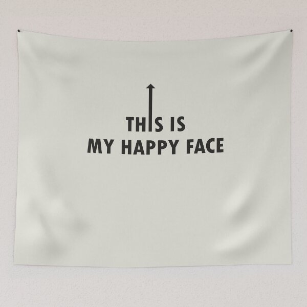 Item preview, This Is My Happy Face  designed and sold by Draw Design.