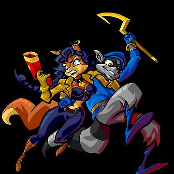 Sly Cooper Gang Extended Sticker for Sale by Swisskid