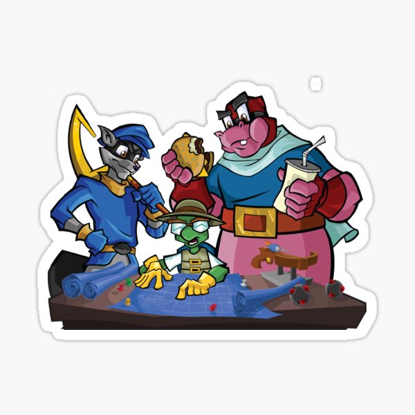 Sly Cooper and the Gang Sticker