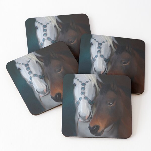 Item preview, Painted horse portrait designed and sold by Gatterwe.