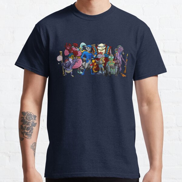 Sly Cooper Gang Extended Classic T-Shirt